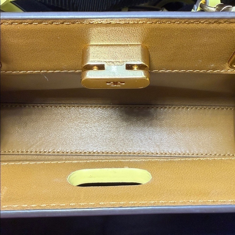 Tory Burch Lee Radziwill Petite Bag in Lemon Drop - Picture 9 of 14